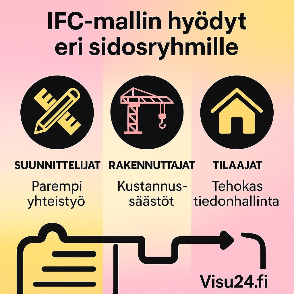 Business benefits and customer advantages of the IFC model in the construction industry – Visu24