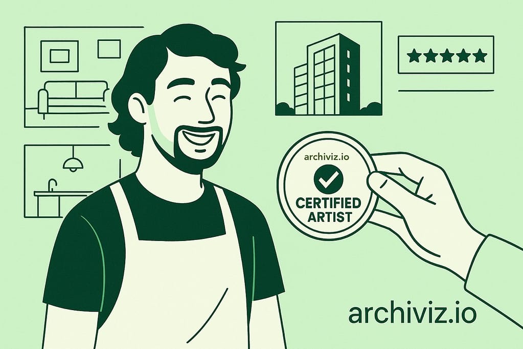 Archiviz.io - Benefits for artists