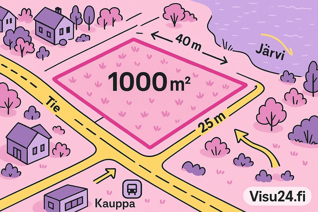 Visualiserad plottbild som flygfoto – drönarfotografering för regional dokumentation implementerad av Visu24