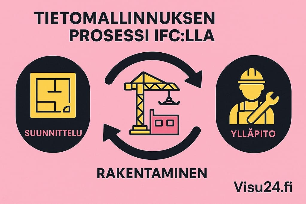 IFC in the information modeling process – Visu24