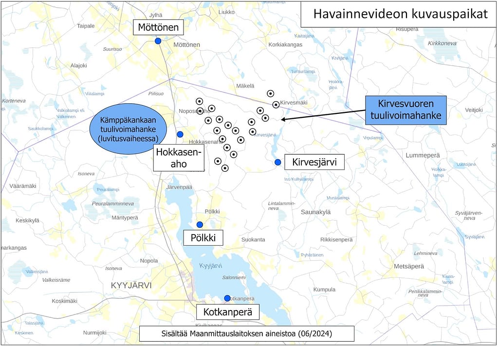 3D-modellering af vindkraft / Skærmbillede af videotilpasning / Energiequelle / Visu24