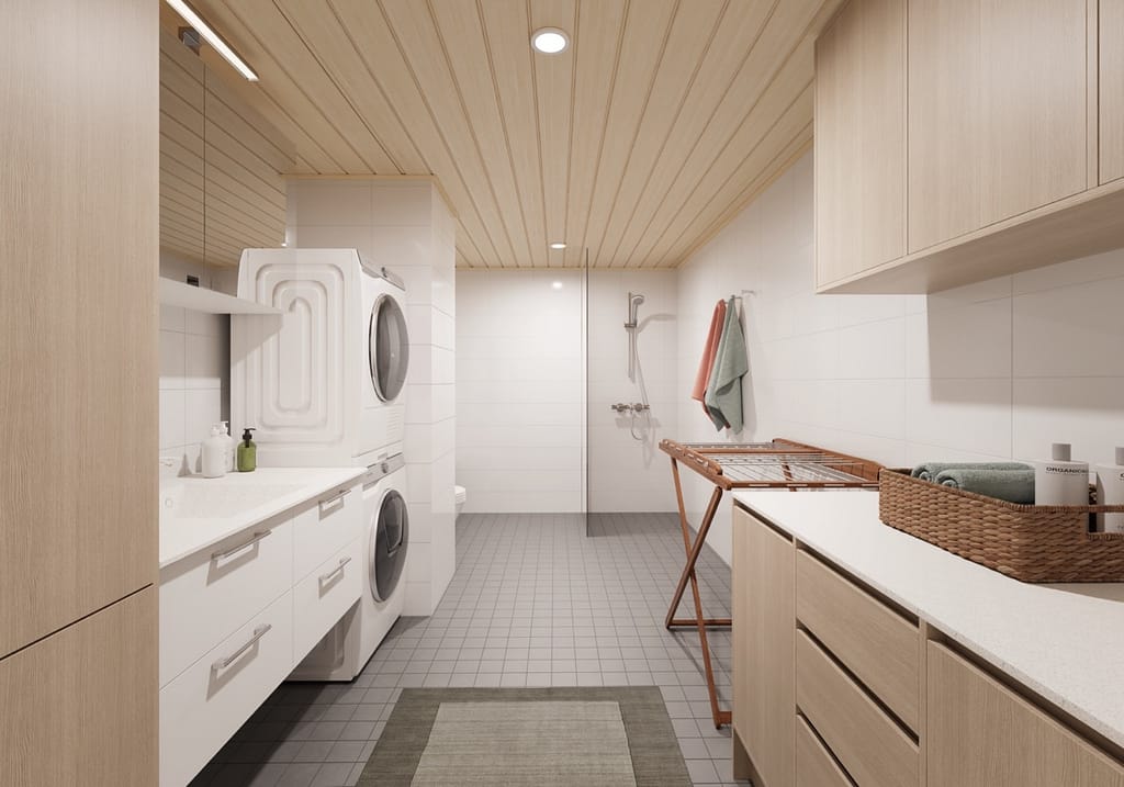 Visu24:n tekemä visualisointi Asuntosäätiön asuntohankkeeseen