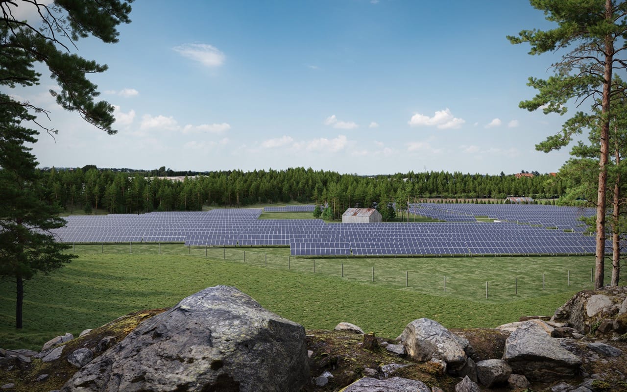 Skarta Energy tilasi Visu24:lta luvituskuvat Salon Korvenmäen aurinkopuistoon. Nopea reagointi, laadukkaat kuvat ja kustannustehokas prosessi vakuuttivat tiukassa aikataulussa.