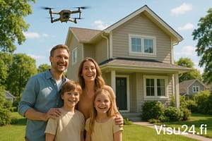 Visu24.fi - Bestil dronefotografering fra Visu24