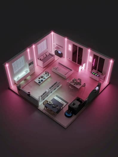 Ilustracja planu piętra Visu24