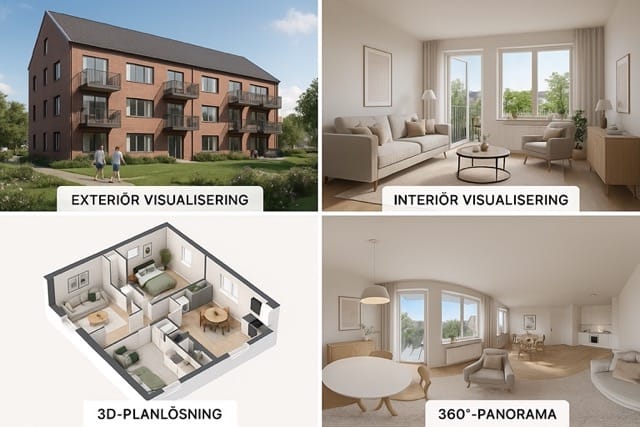 Näide teenustest ettevõttelt ett 3D visualiseerimisfirma – Archiviz.io