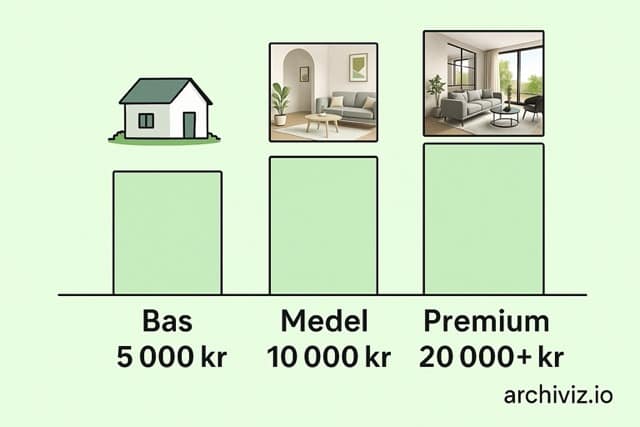 Rootsi 3D-visualiseerimise ettevõtete võrdlus – Archiviz.io