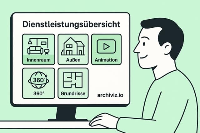 3D Visualisierung Architektur – beliebteste Services in Deutschland