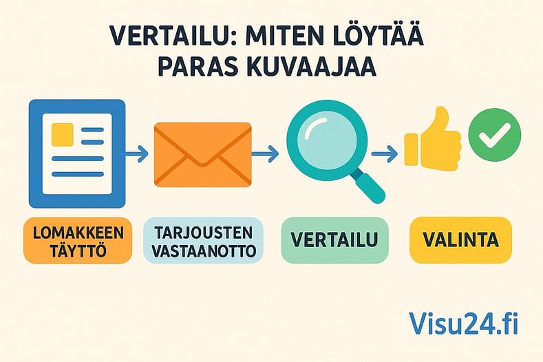 Visu24.fi - Vertailu: Miten löytää paras dronekuvaaja helposti?